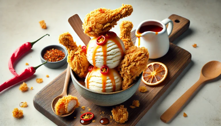 Fried Chicken Ice Cream