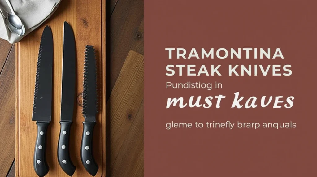 Tramontina Steak Knives Brazil: